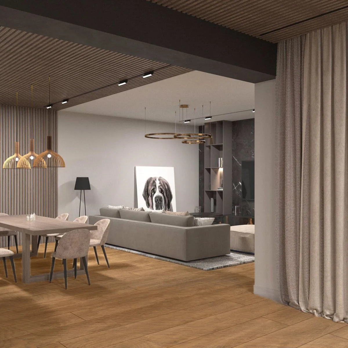 FLOORaHOUSE Дуб York B564