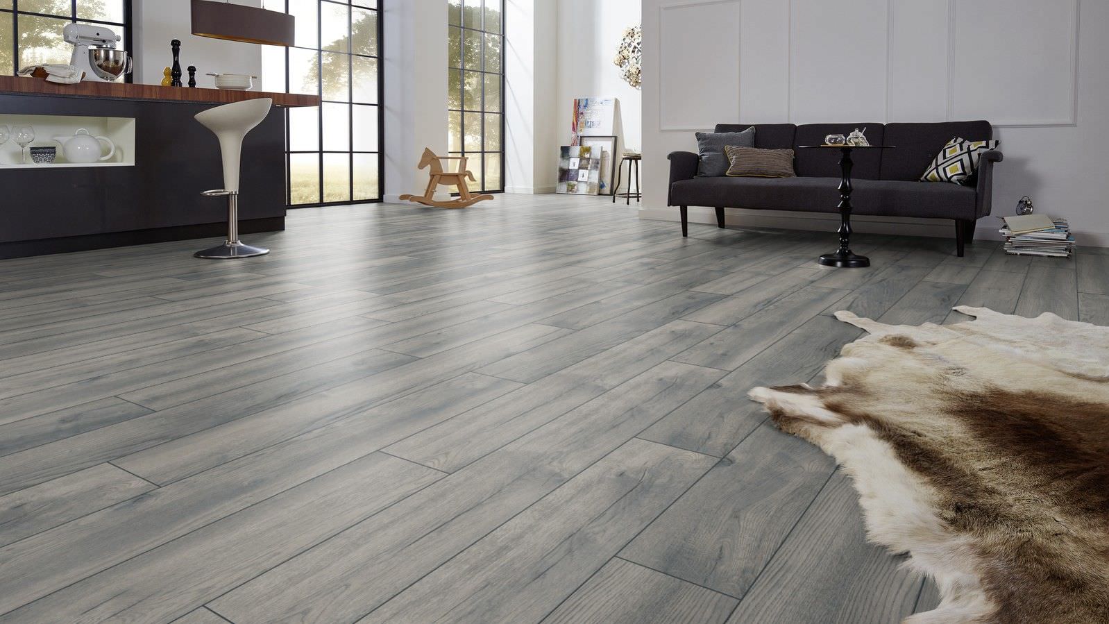 Kronotex D4765 Дуб Серый Петерсон