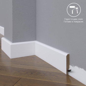 Плинтус Astra Decor МДФ 19-054-10 Грунт