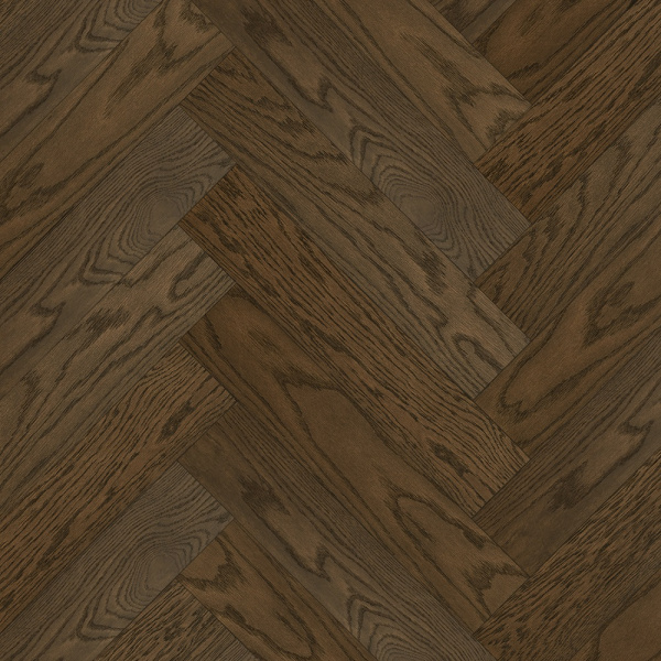 Quartz Parquet Английская Ёлка Дуб Брауни 33-413